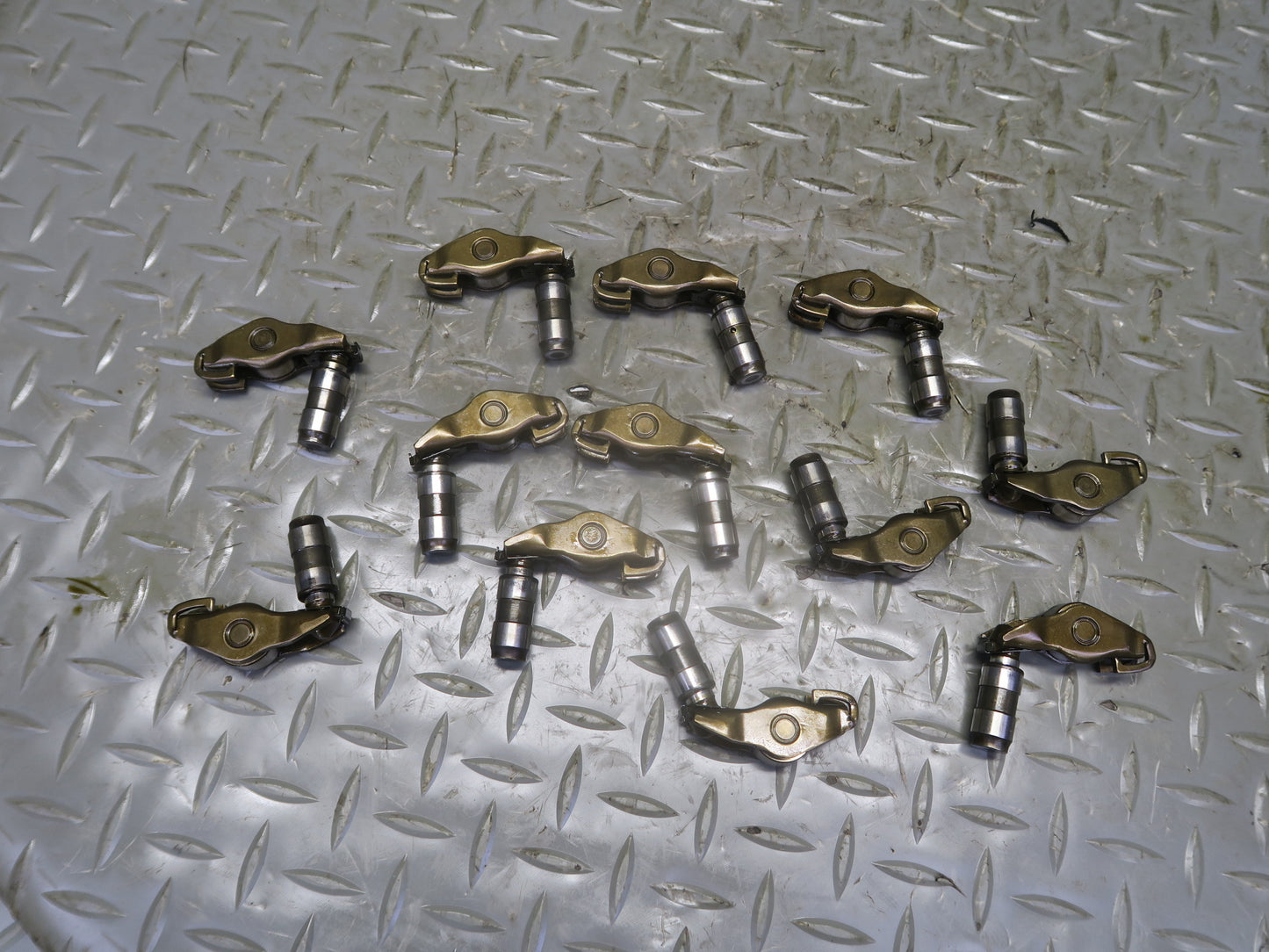 15-18 Porsche Cayenne 958 Hybrid 3.0 Engine Left Cylinder Head Camshafts Rockers