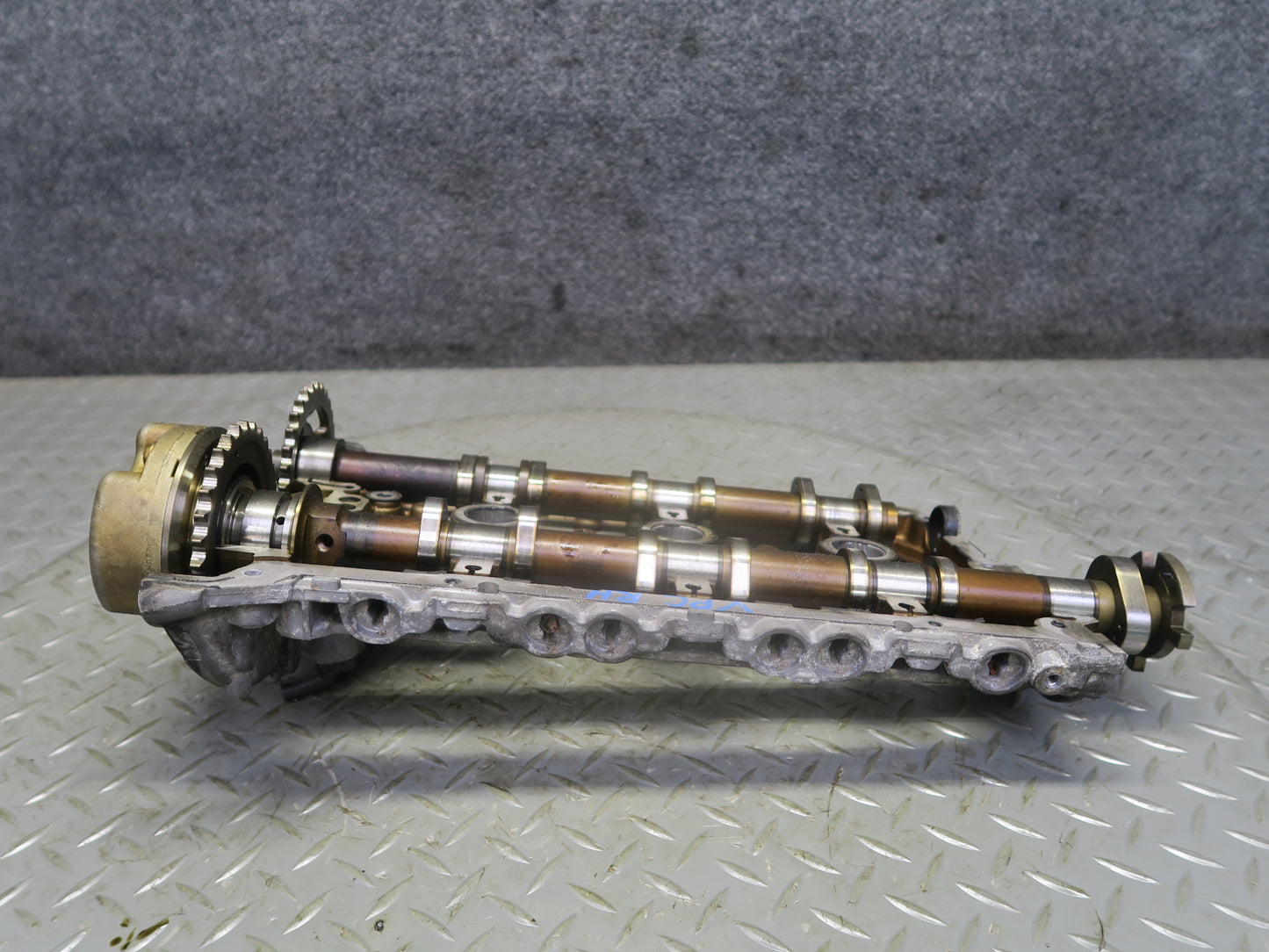 15-18 Porsche Cayenne 958 Hybrid 3.0 Engine Right Cylinder Head Camshafts Rocker