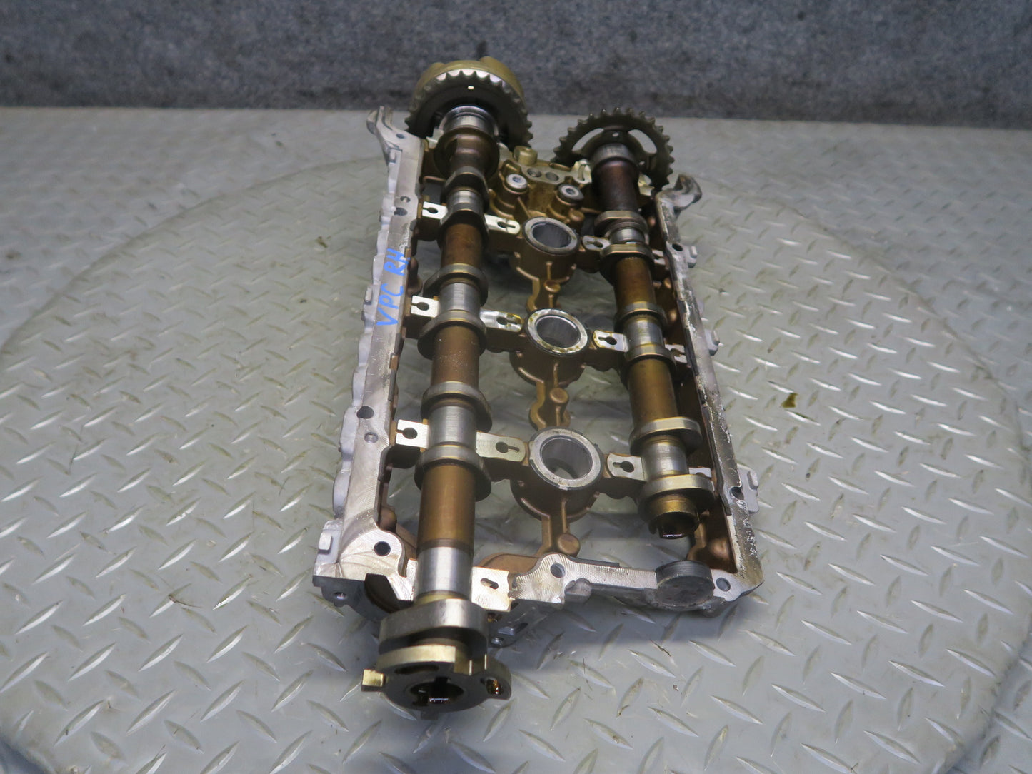 15-18 Porsche Cayenne 958 Hybrid 3.0 Engine Right Cylinder Head Camshafts Rocker