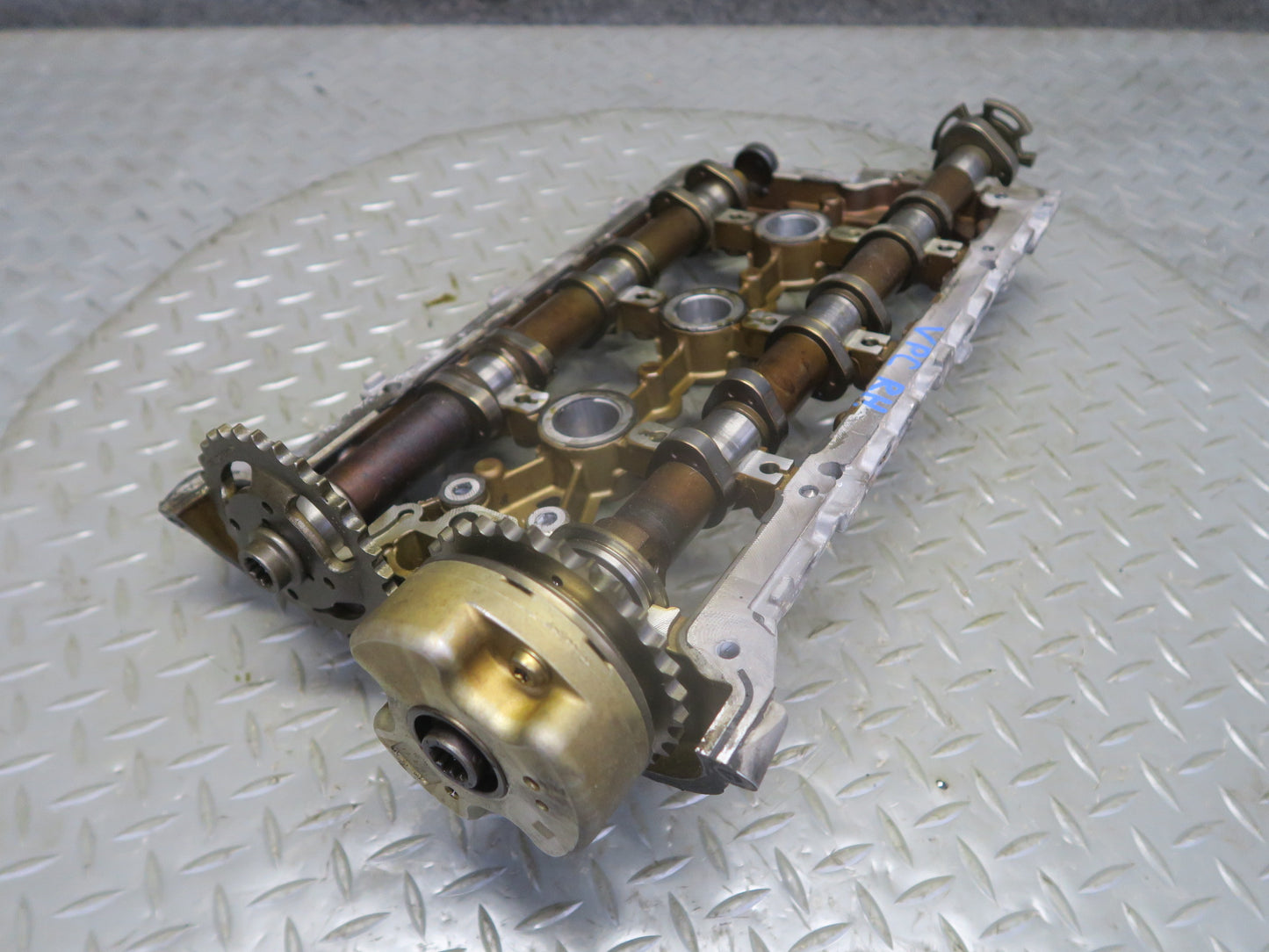 15-18 Porsche Cayenne 958 Hybrid 3.0 Engine Right Cylinder Head Camshafts Rocker