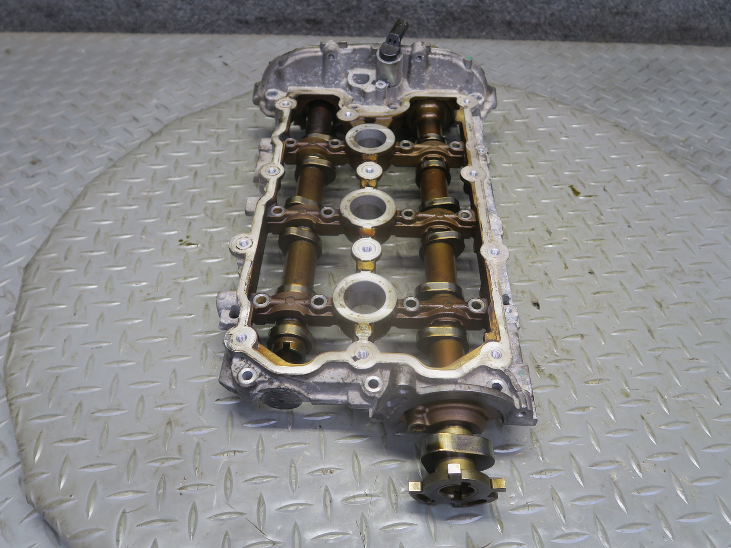 15-18 Porsche Cayenne 958 Hybrid 3.0 Engine Right Cylinder Head Camshafts Rocker