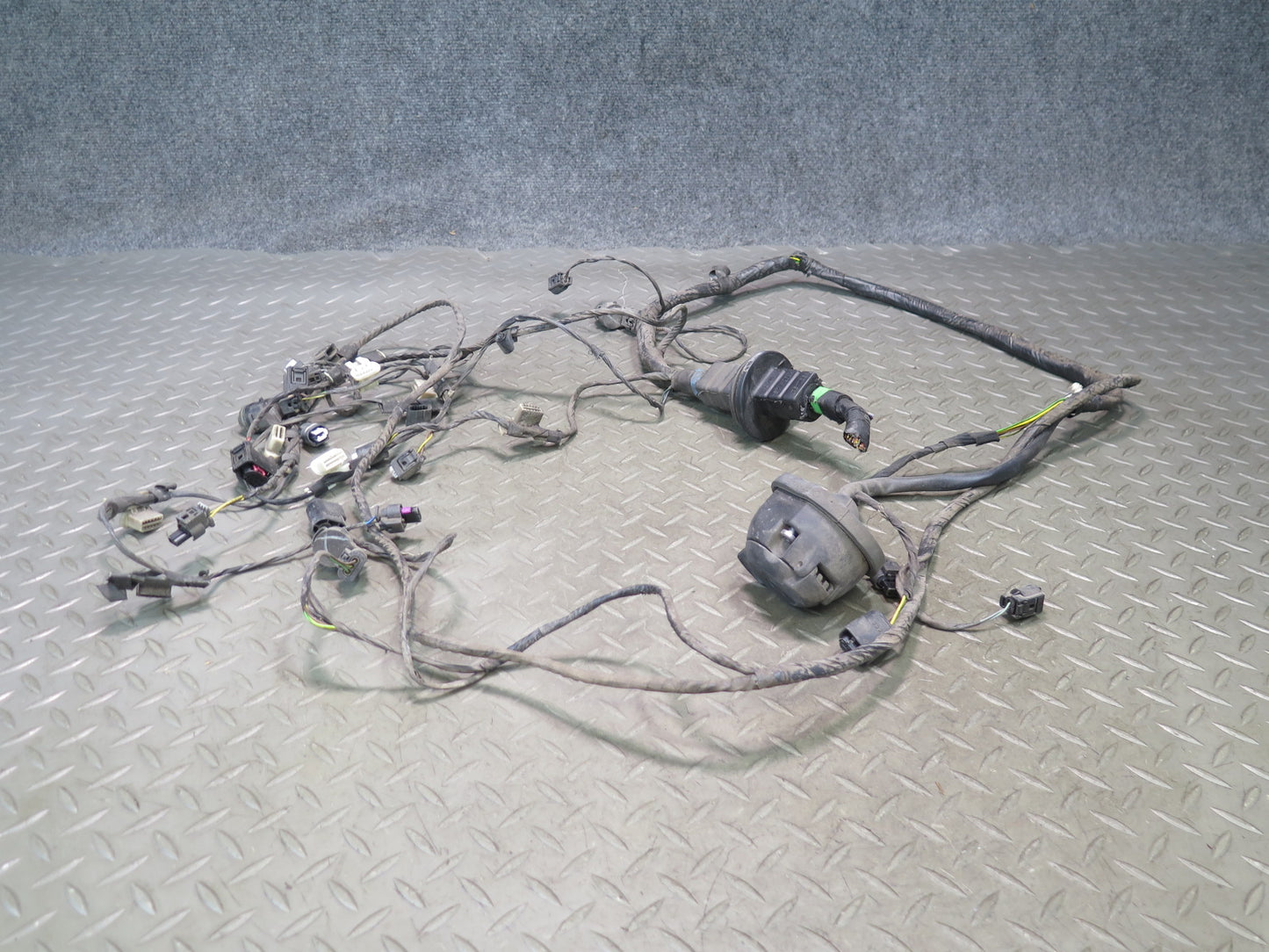 14-19 Mini Cooper S F57 Convertible Rear Bumper PDC Parking Sensor Wiring Set