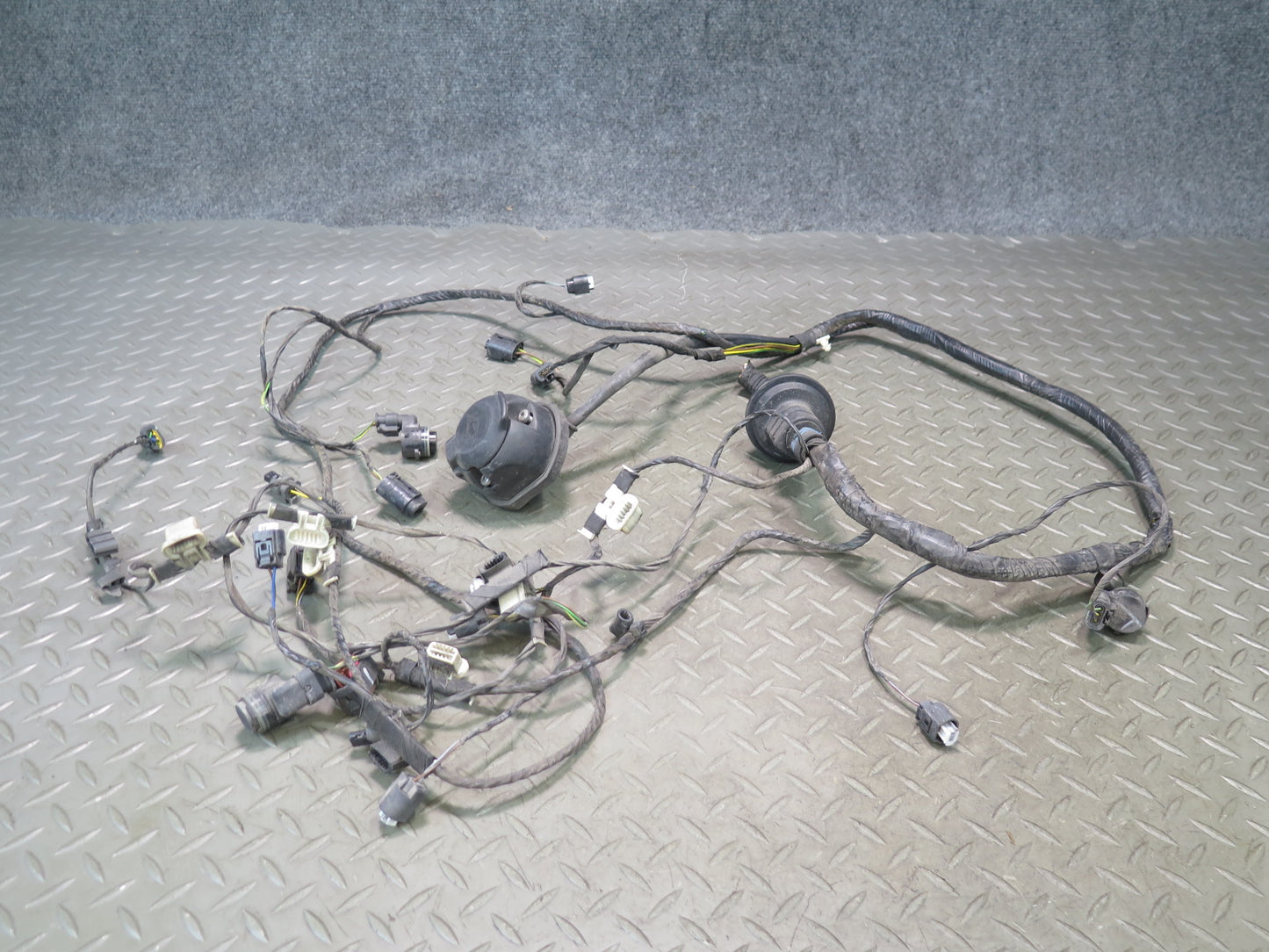 14-19 Mini Cooper S F57 Convertible Rear Bumper PDC Parking Sensor Wiring Set