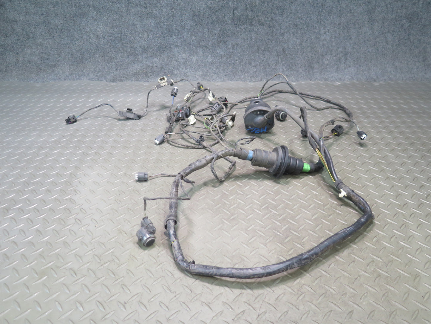 14-19 Mini Cooper S F57 Convertible Rear Bumper PDC Parking Sensor Wiring Set