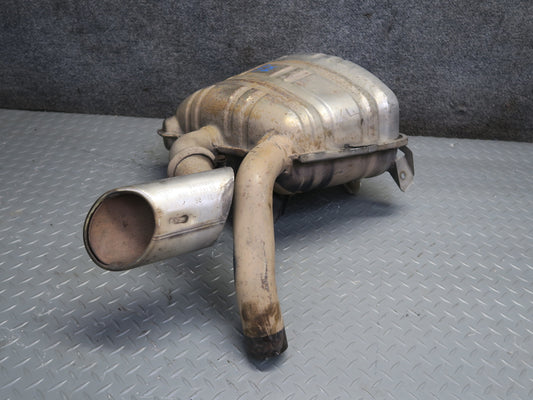 1999-2001 Porsche 911 996 M/T Rear Right Exhaust Muffler w Tip 99611112156