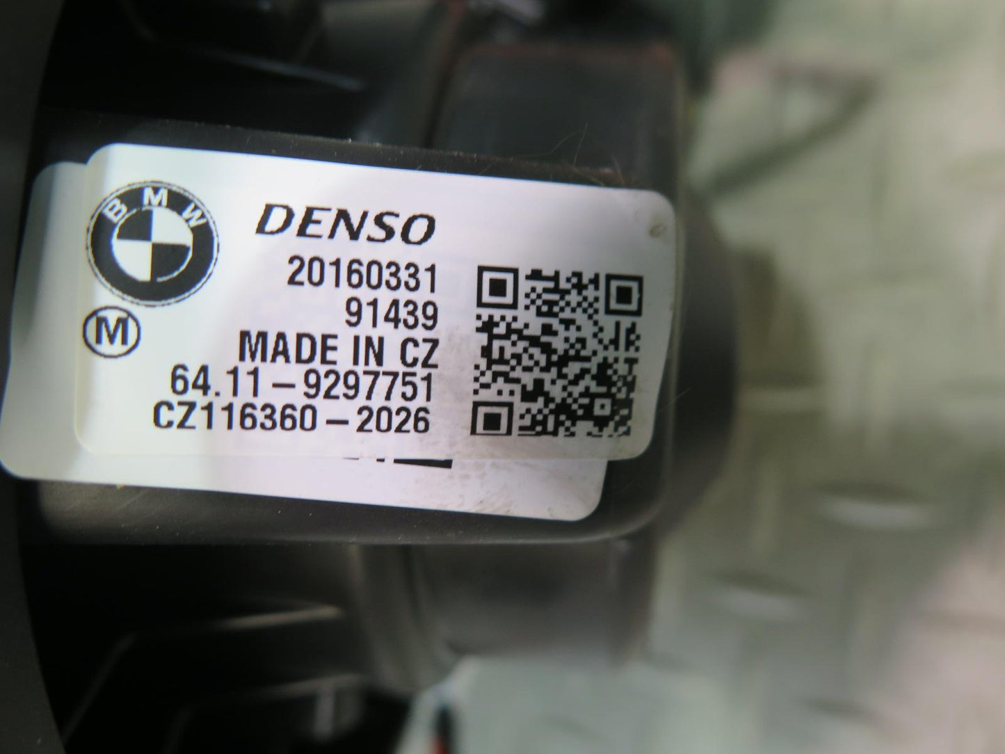 14-24 Mini Cooper F55 F56 F57 A/C Heater Blower Motor Fan w Resistor OEM