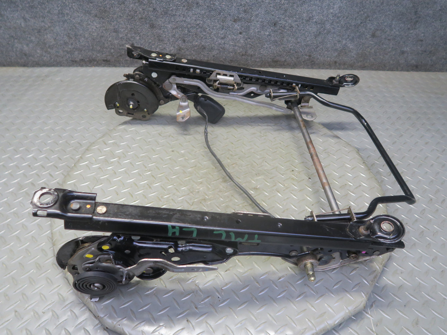 00-02 Toyota MR2 Spyder ZZW30L Front Left Seat Lower Track Rails OEM