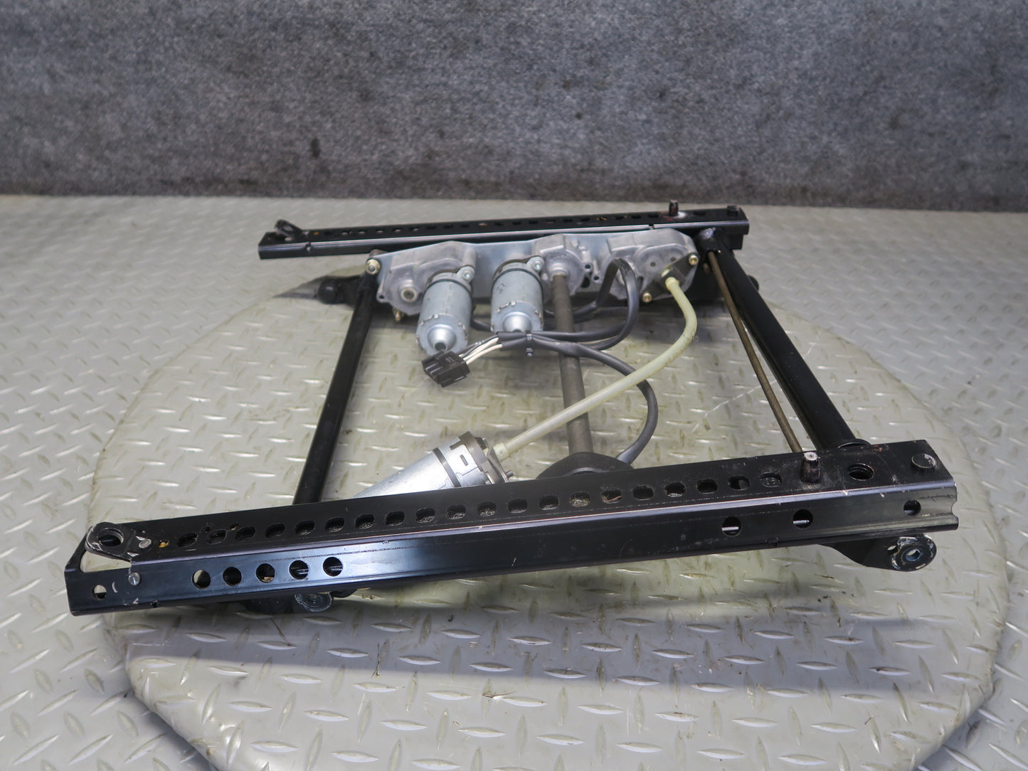1999-2004 Porsche 911 996 Front Right Seat Lower Frame Track Rail w Motors