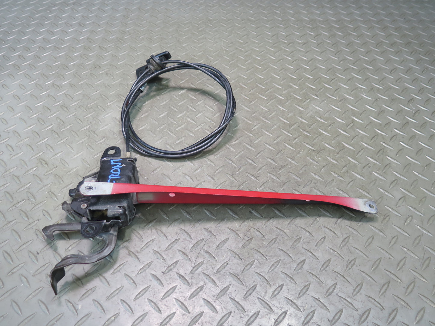 00-05 Toyota MR2 Spyder ZZW30L Front Hood Lock Latch w Cable Assembly OEM