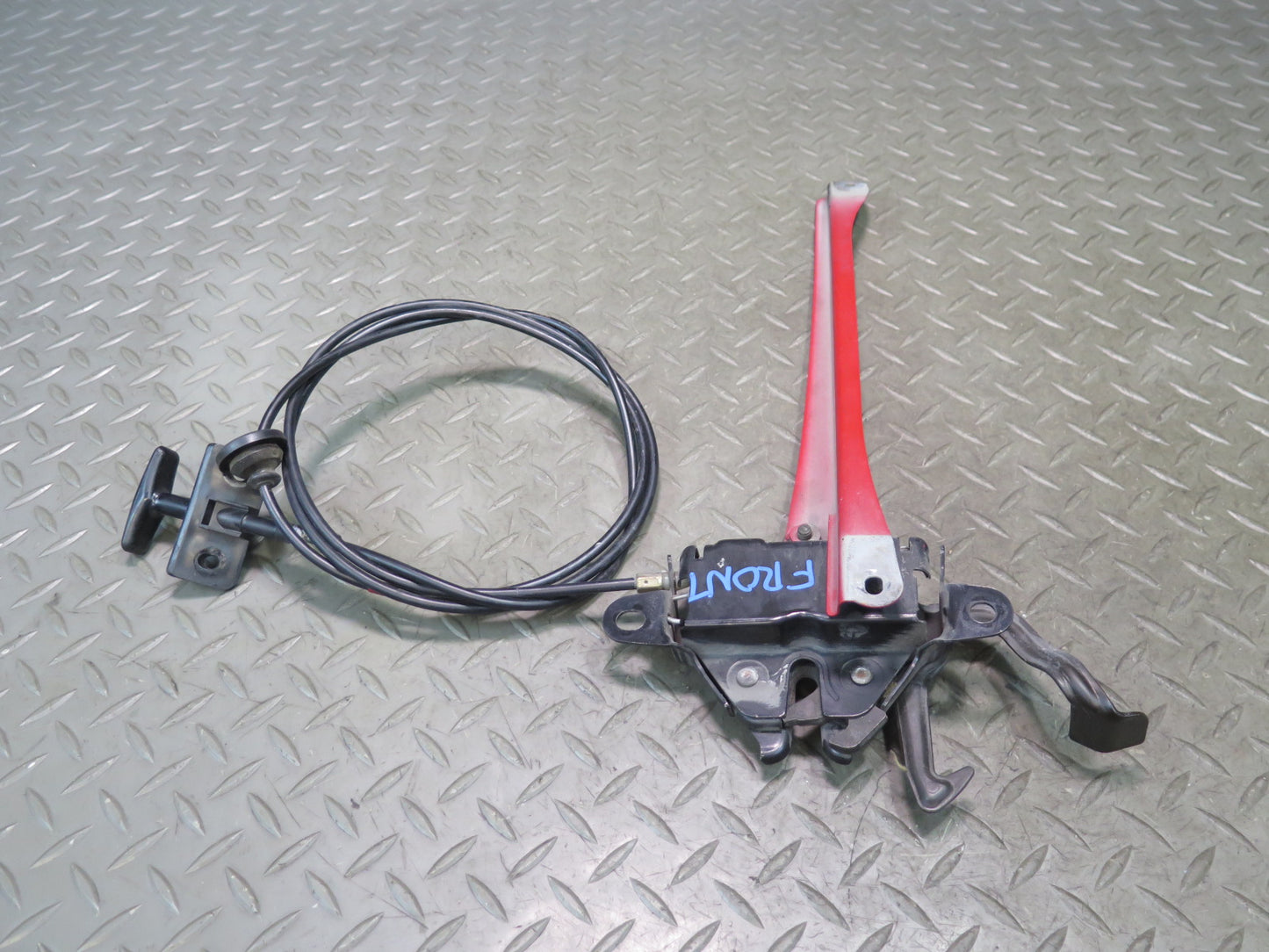 00-05 Toyota MR2 Spyder ZZW30L Front Hood Lock Latch w Cable Assembly OEM