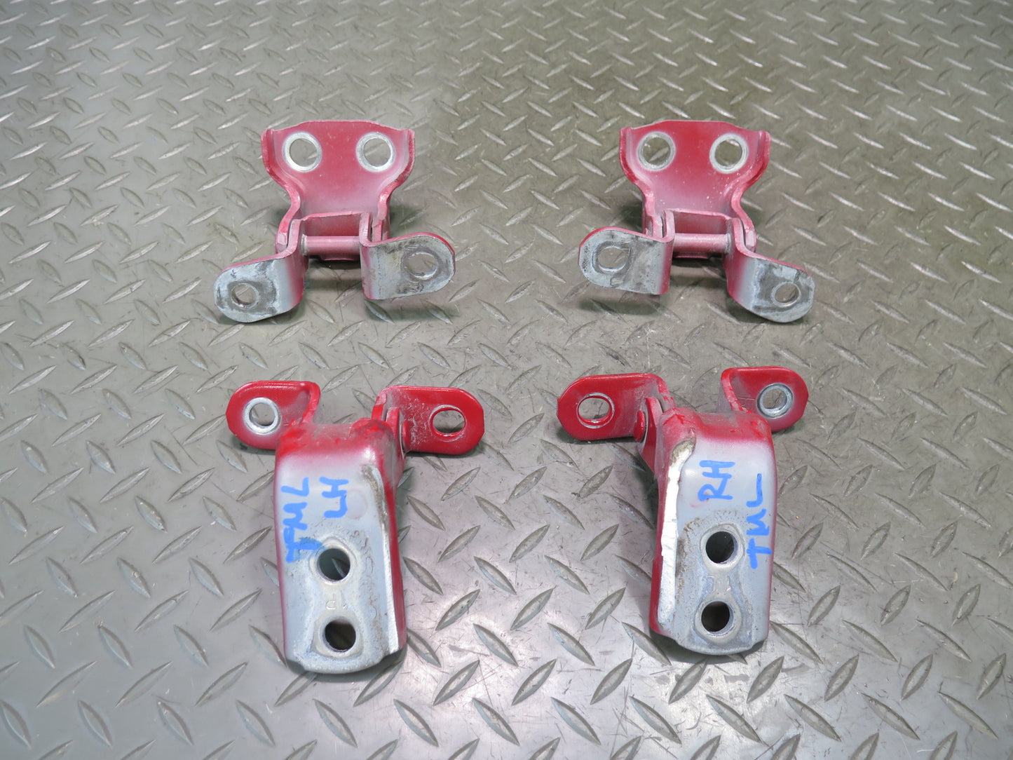 00-05 Toyota MR2 Spyder Set of 4 Left & Right Door Upper & Lower Hinge OEM