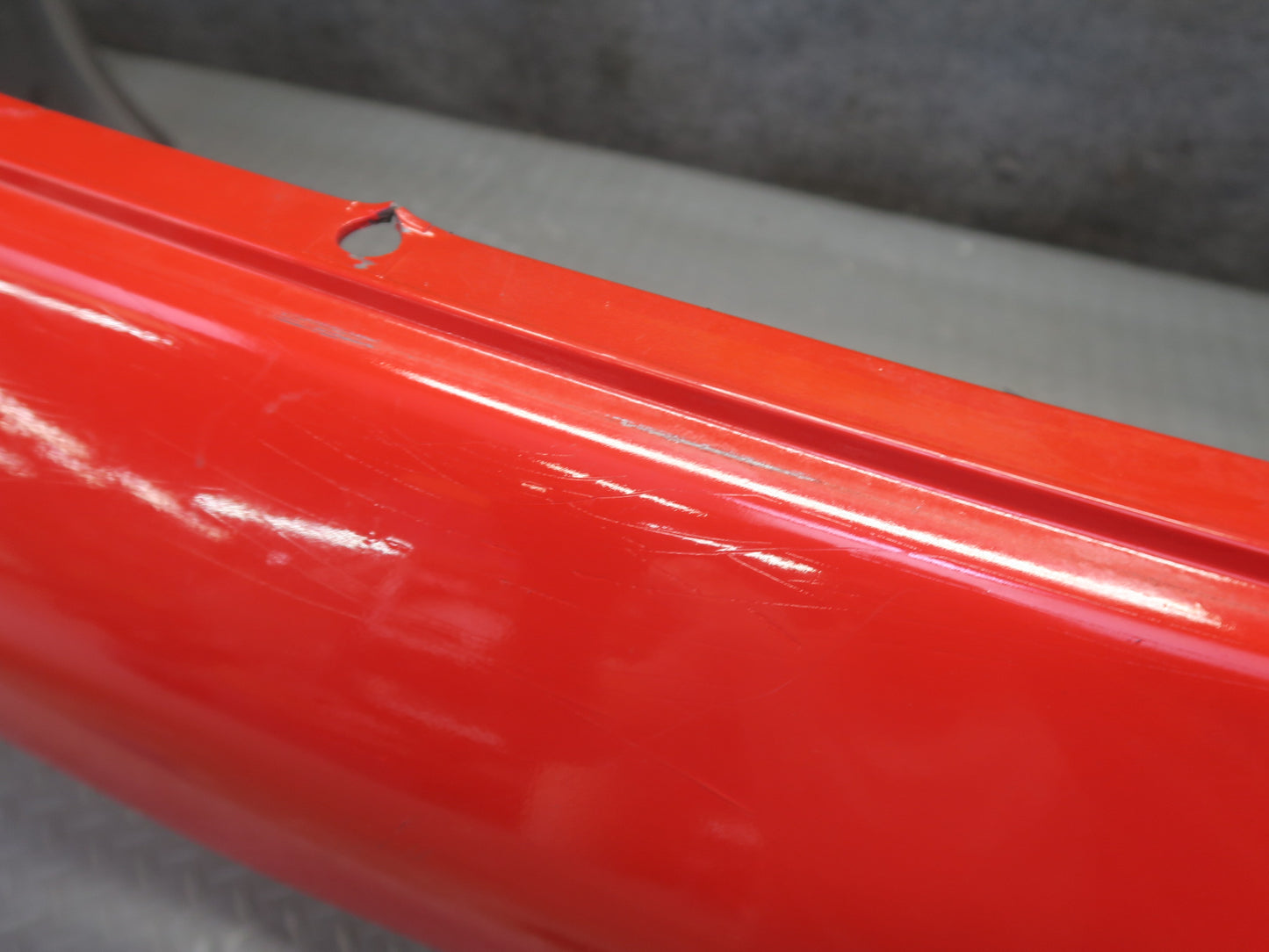 1999-2001 Porsche 911 Carrera 996 Rear Bumper Cover Guards RED