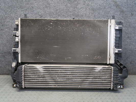 14-19 Mini Cooper S F55 F56 F57 2.0L B46M Engine Radiator A/C Condenser Fan Assy