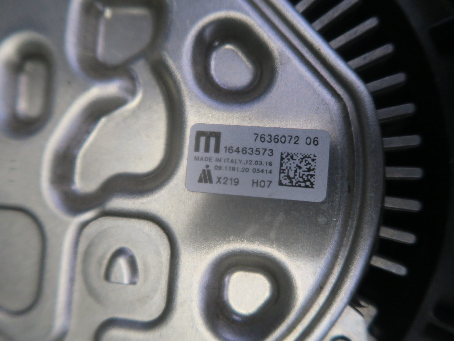 14-19 Mini Cooper S F55 F56 F57 2.0L B46M Engine Radiator A/C Condenser Fan Assy