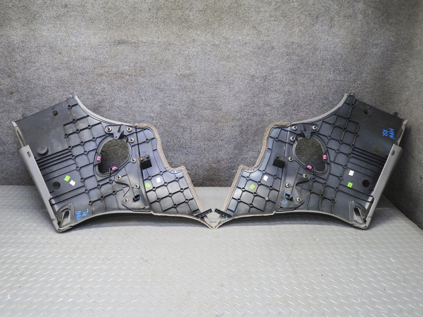 1999-2005 Porsche 911 996 Convertible Rear Right Left Quarter Trim Panel Set
