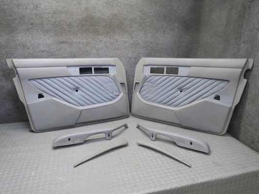 86-91 Mercedes W126 560SEL Sedan Set of 2 Front Door Interior Trim Panel OEM