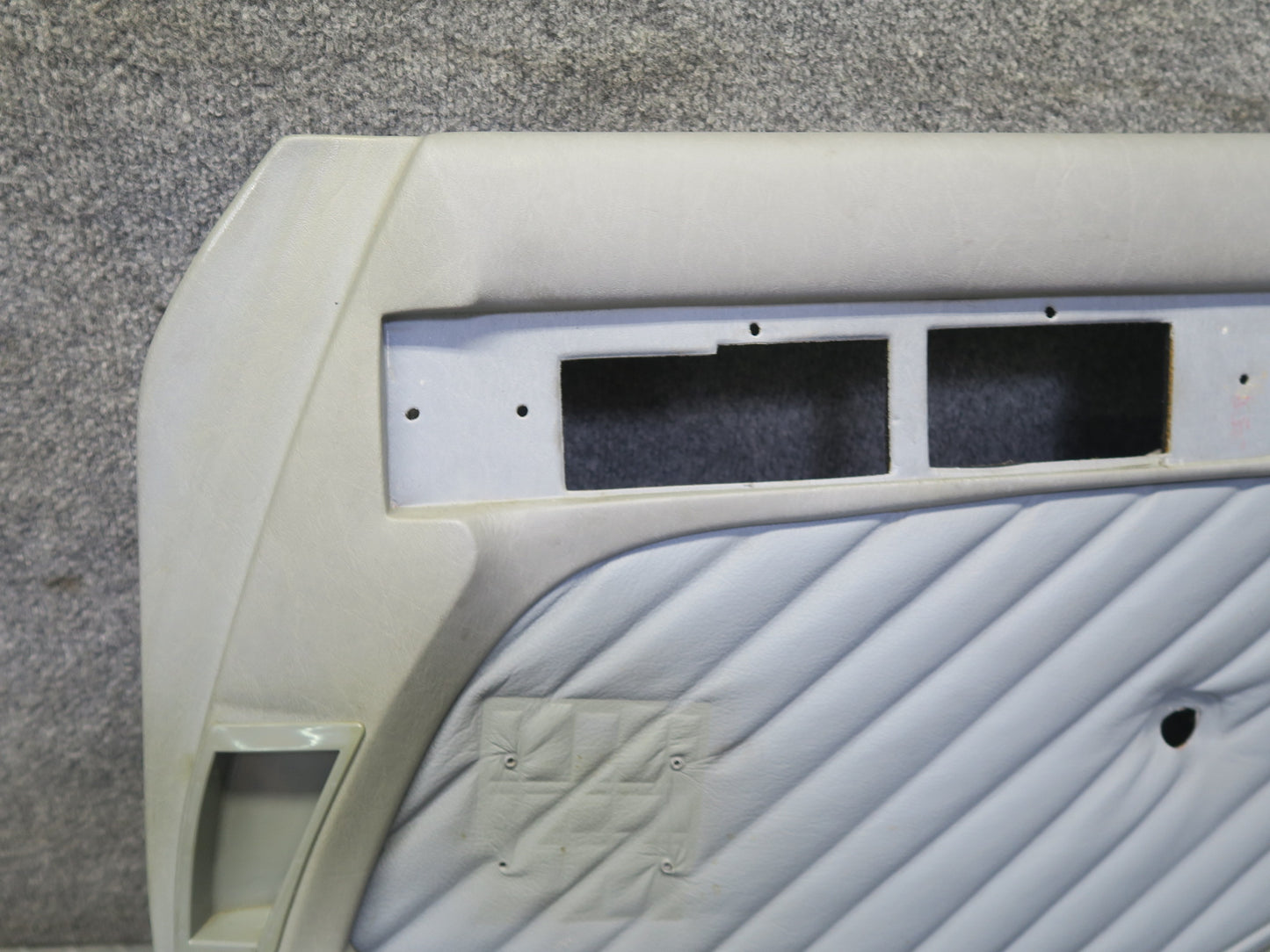 86-91 Mercedes W126 560SEL Sedan Set of 2 Front Door Interior Trim Panel OEM