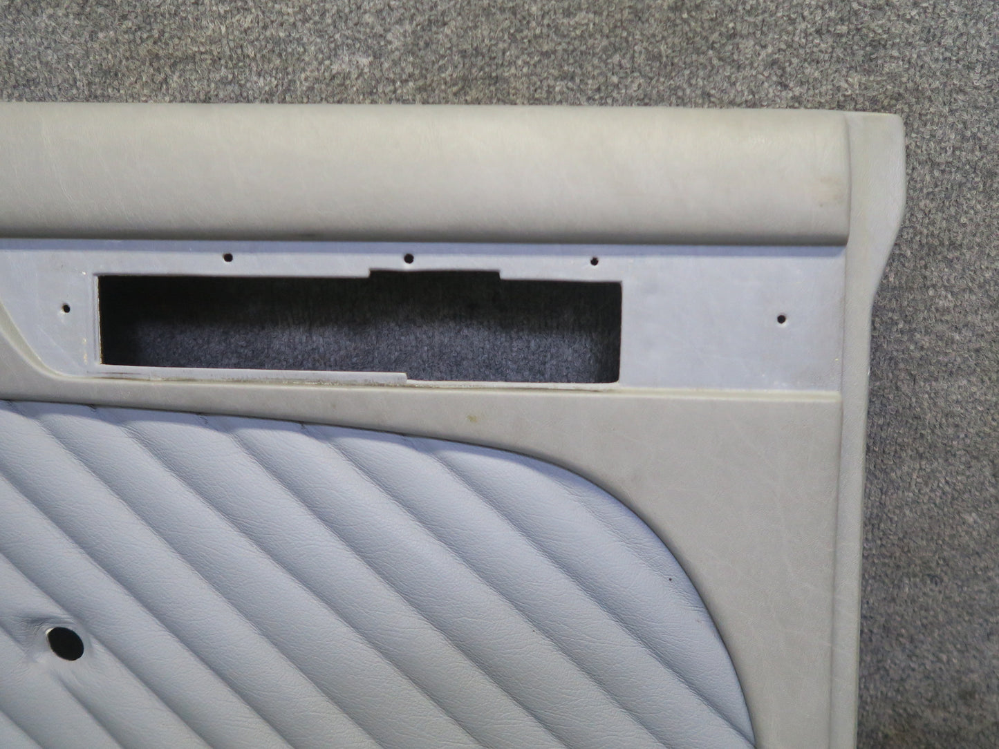 86-91 Mercedes W126 560SEL Sedan Set of 2 Rear Door Interior Trim Panel OEM