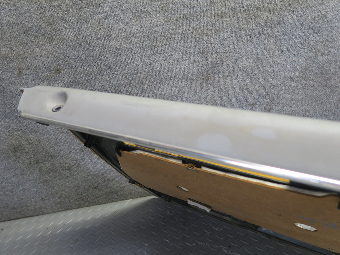 86-91 Mercedes W126 560SEL Sedan Set of 2 Rear Door Interior Trim Panel OEM