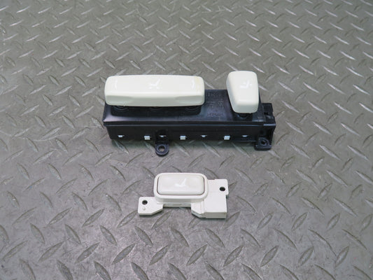 02-10 Lexus SC430 Set of 2 Front Left Driver Seat Lumbar Adjustment Switch OEM