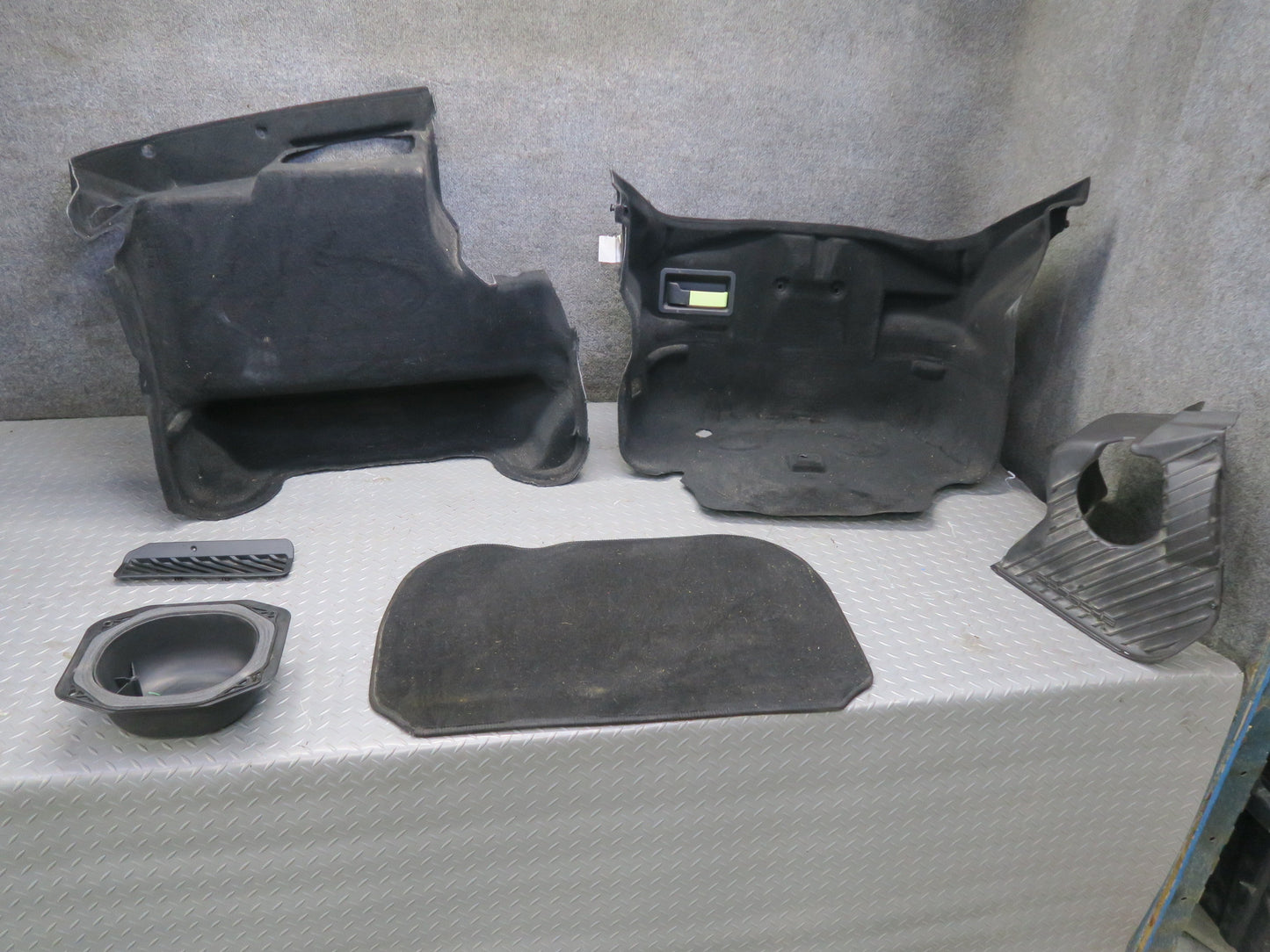 2001-2005 Porsche 911 Carrera 996 AWD Front Trunk Carpet Liner Trim Panel Set