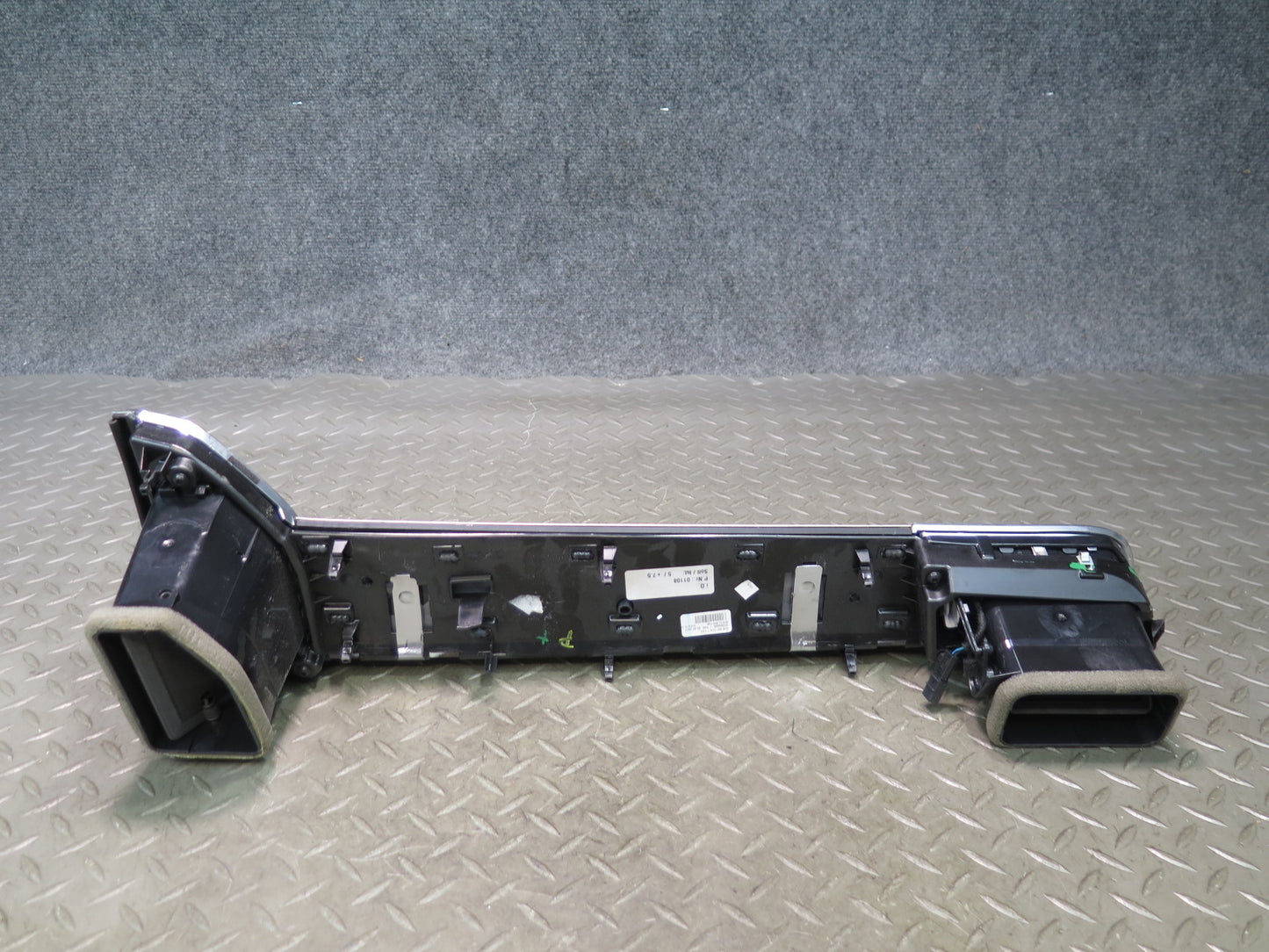 15-18 Porsche Macan Dash Front Left Center Right A/C Air Vent Grille Trim Set