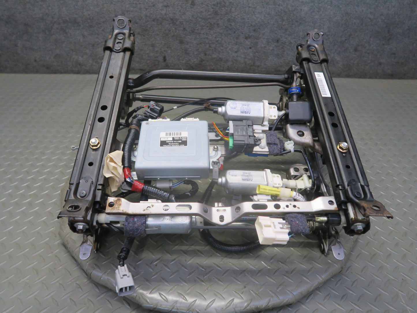 02-05 Lexus UZZ40L SC430 Front Right Seat Track w Motors & Module OEM