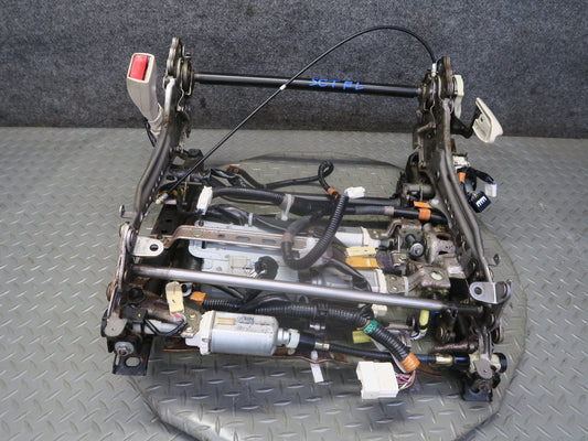 02-05 Lexus UZZ40L SC430 Front Left Seat Track w Motors & Module OEM