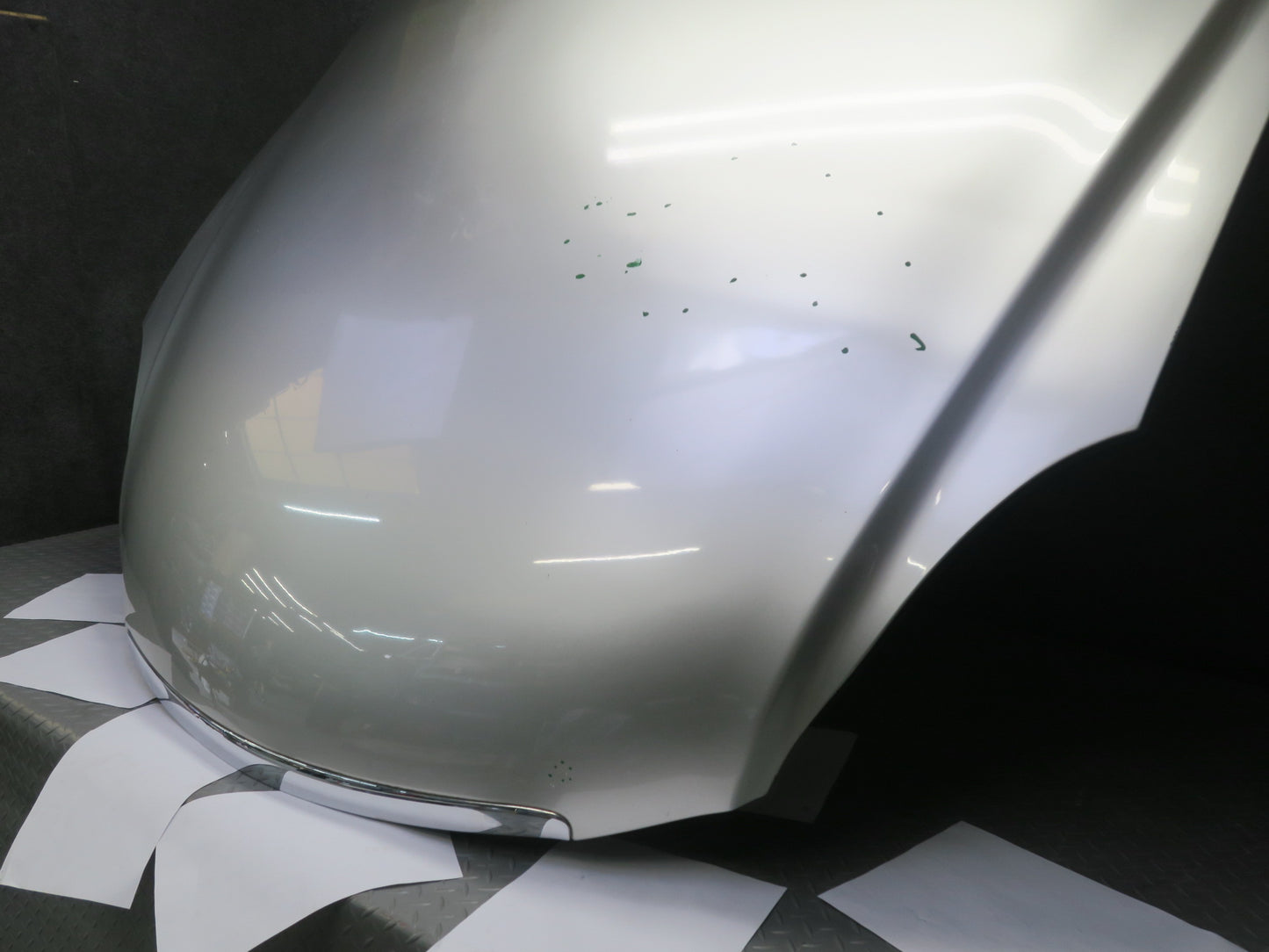 02-10 Lexus Z40 SC430 Front Hood Bonnet Shell Panel Cover Silver OEM