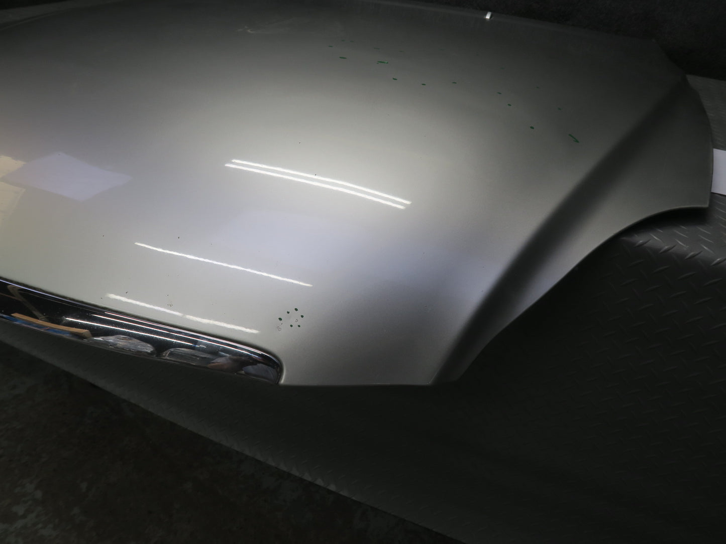 02-10 Lexus Z40 SC430 Front Hood Bonnet Shell Panel Cover Silver OEM