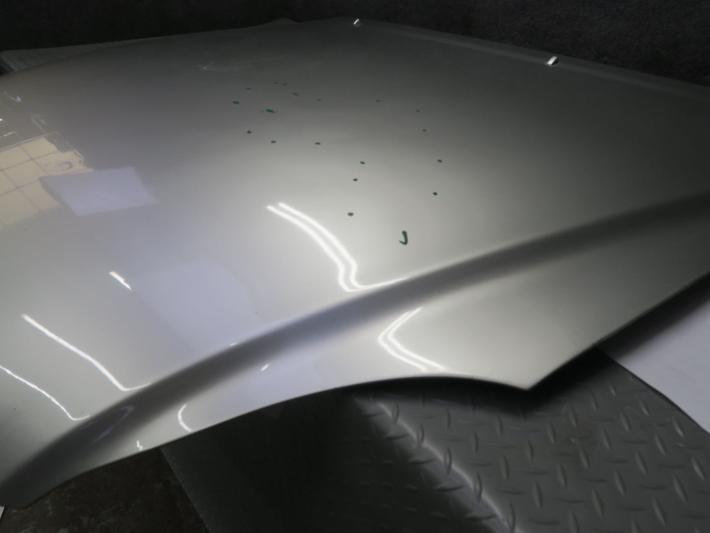02-10 Lexus Z40 SC430 Front Hood Bonnet Shell Panel Cover Silver OEM