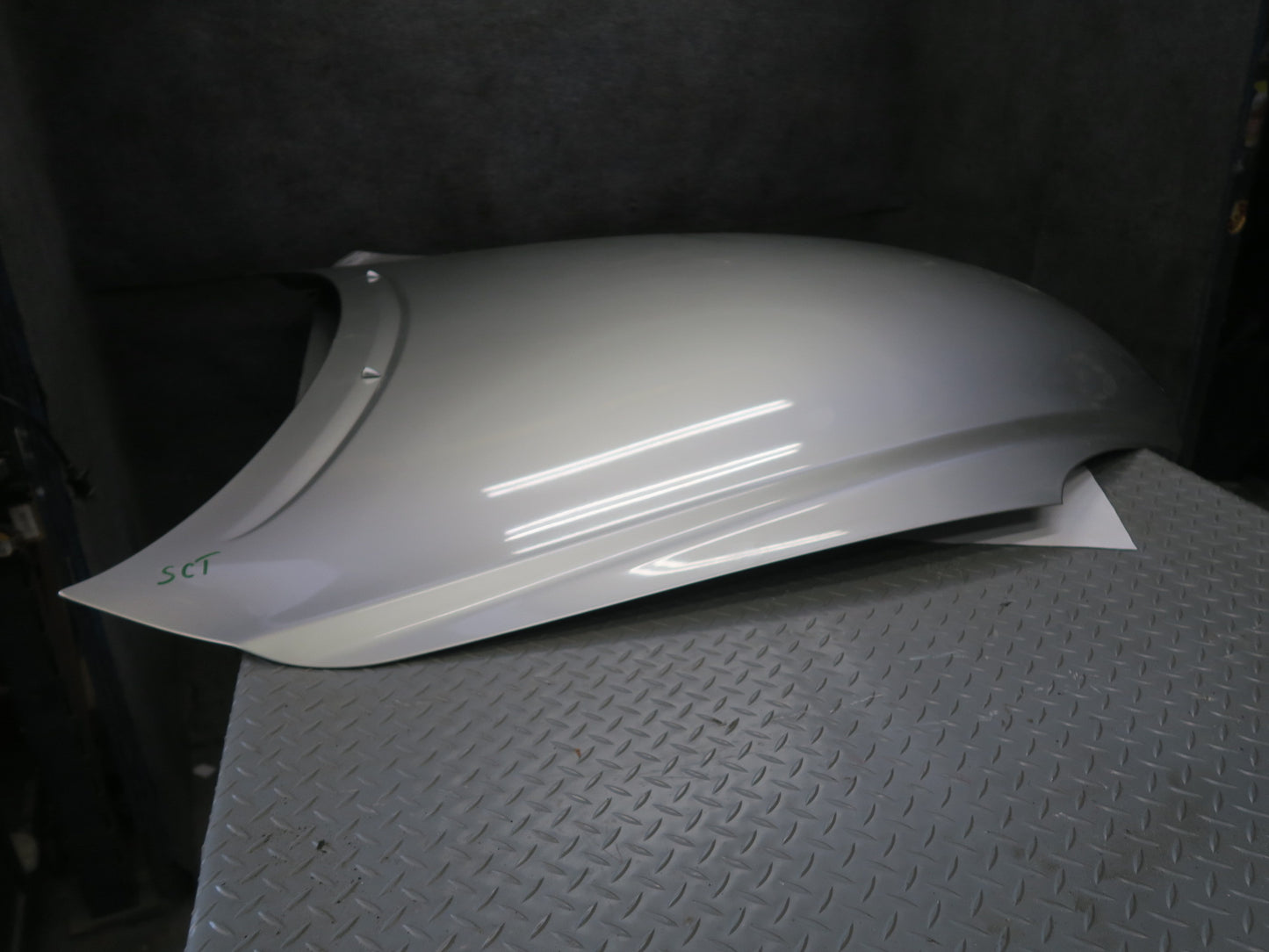 02-10 Lexus Z40 SC430 Front Hood Bonnet Shell Panel Cover Silver OEM