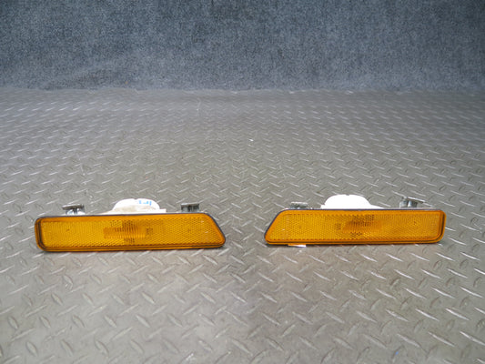 1987-1995 Porsche 928 Front Left & Right Side Marker Light Lamp Set of 2