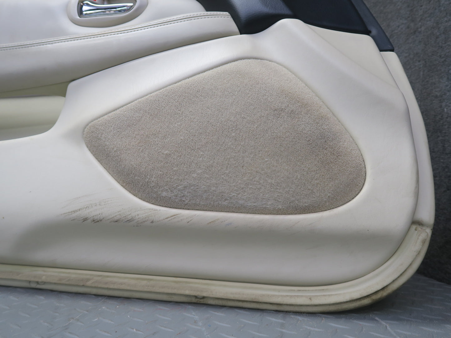 02-05 Lexus SC430 Set of 2 Left & Right Door Interior Trim Cover Panel Ecru OEM