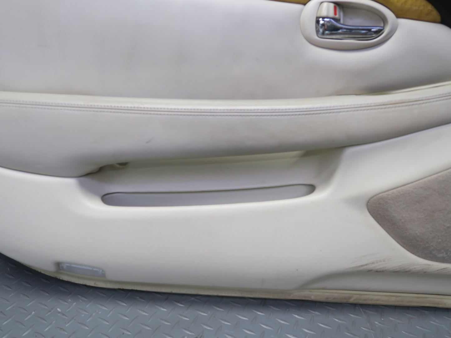 02-05 Lexus SC430 Set of 2 Left & Right Door Interior Trim Cover Panel Ecru OEM