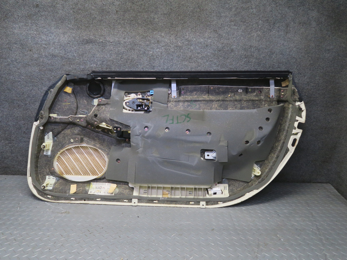 02-05 Lexus SC430 Set of 2 Left & Right Door Interior Trim Cover Panel Ecru OEM