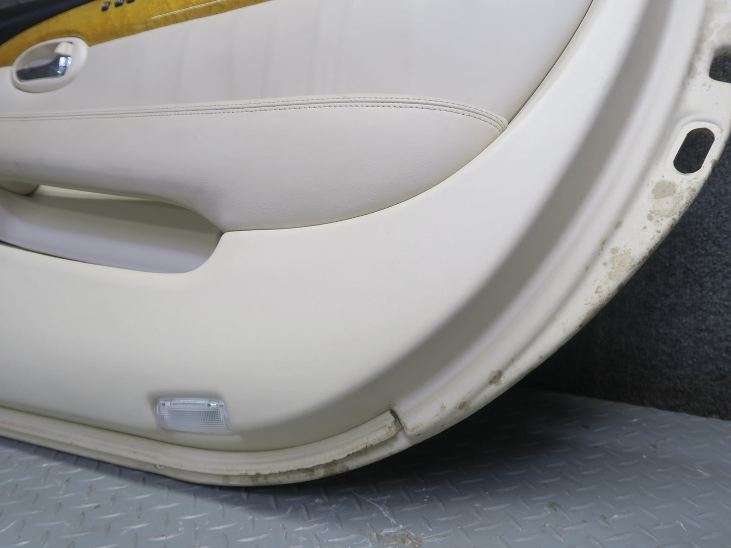 02-05 Lexus SC430 Set of 2 Left & Right Door Interior Trim Cover Panel Ecru OEM