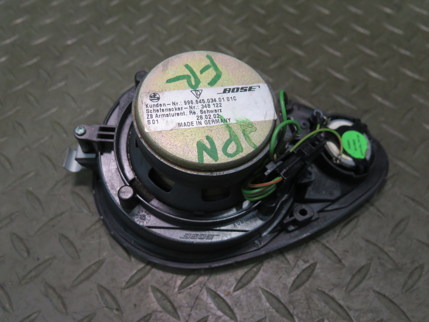 2002-2004 Porsche 911 996 Dash Front Right Bose Audio Speaker 99664503401