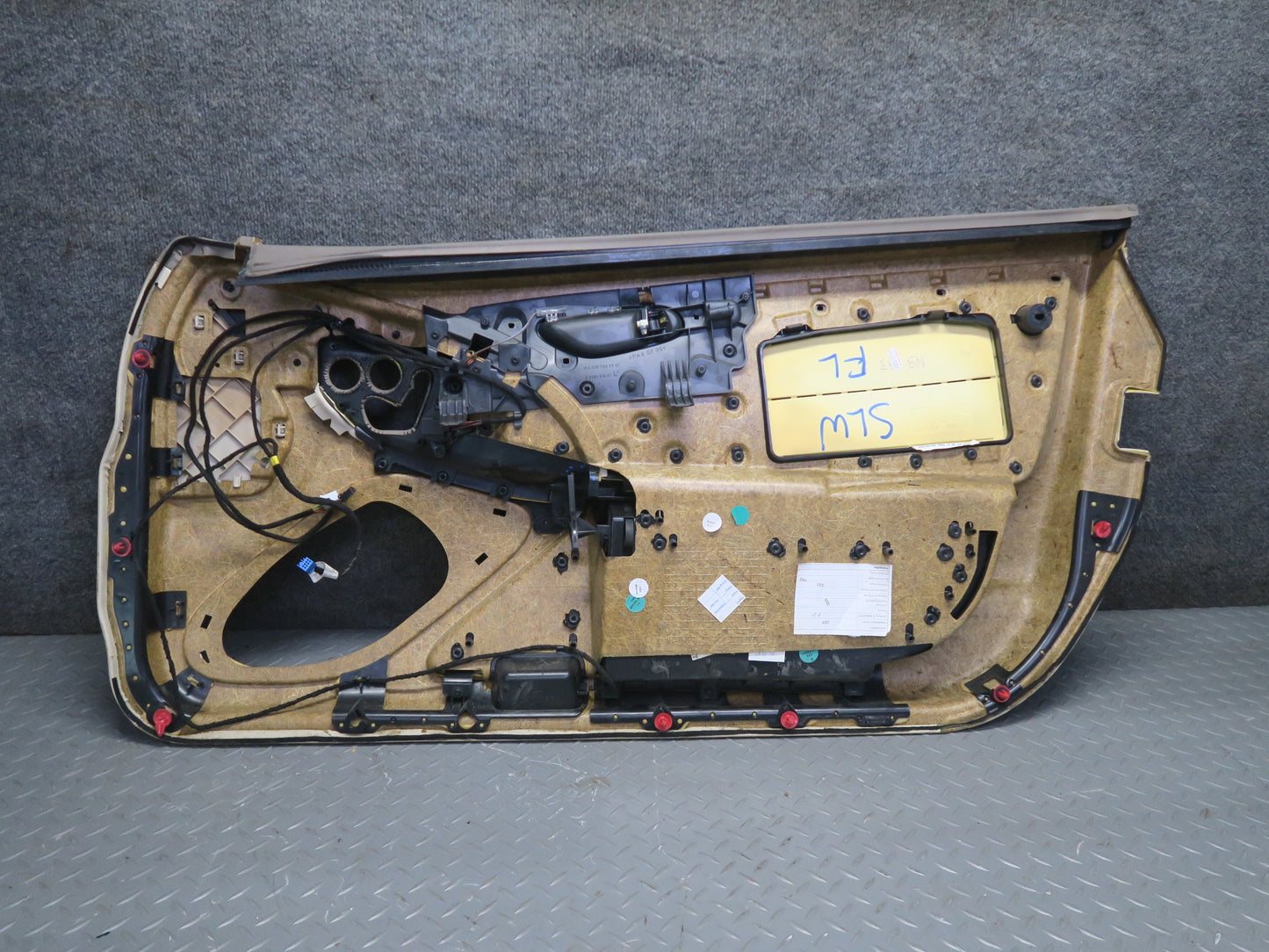 07-08 Mercedes R230 Sl-class Left Side Door Interior Trim Cover Panel Beige OEM