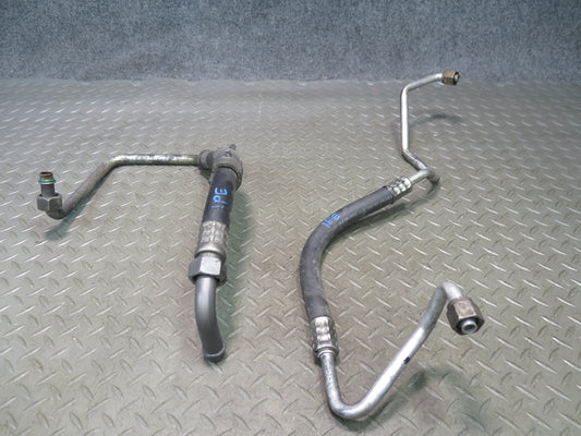 1987-1988 Porsche 928 S4 Oil Pressure Hose Line Set of 2