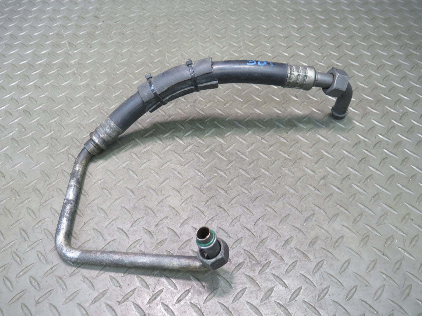 1987-1988 Porsche 928 S4 Oil Pressure Hose Line Set of 2