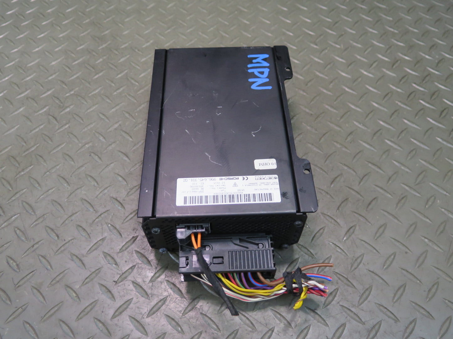 2002-2005 Porsche 911 Carrera 996 Audio System Amplifier AMP 99664533102