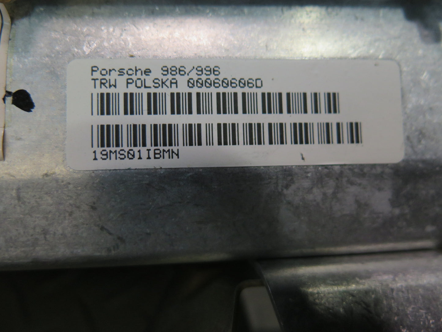 99-03 PORSCHE 911 996 FRONT RIGHT PASSENGER SIDE DASH SRS AIRBAG 99680307107 OEM