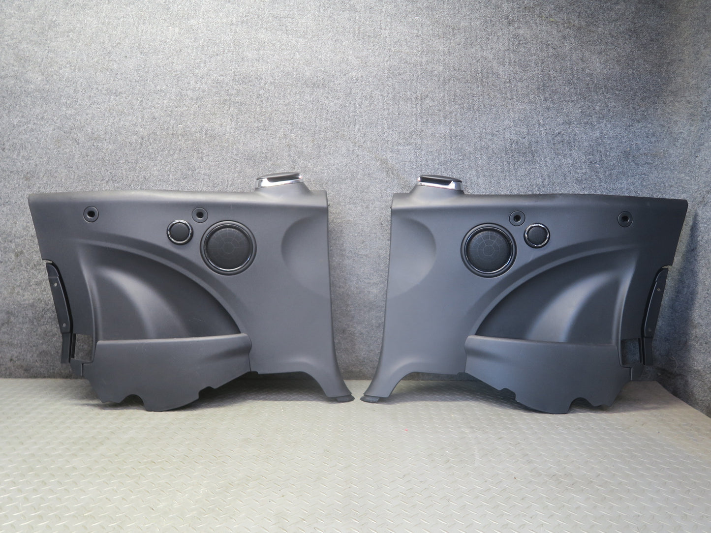16-23 Mini Cooper S F57 Convertible Rear Quarter Interior Trim Cover Panel Set