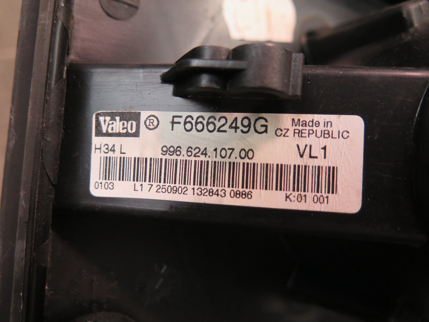1999-2005 Porsche 911 996 Hvac A/C Heater Blower Motor Fan W/ Resistor
