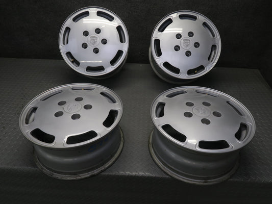 1987-1989 Porsche 928 S4 Factory R16 16" Wheel Rim 16x7J ET65 Set of 4