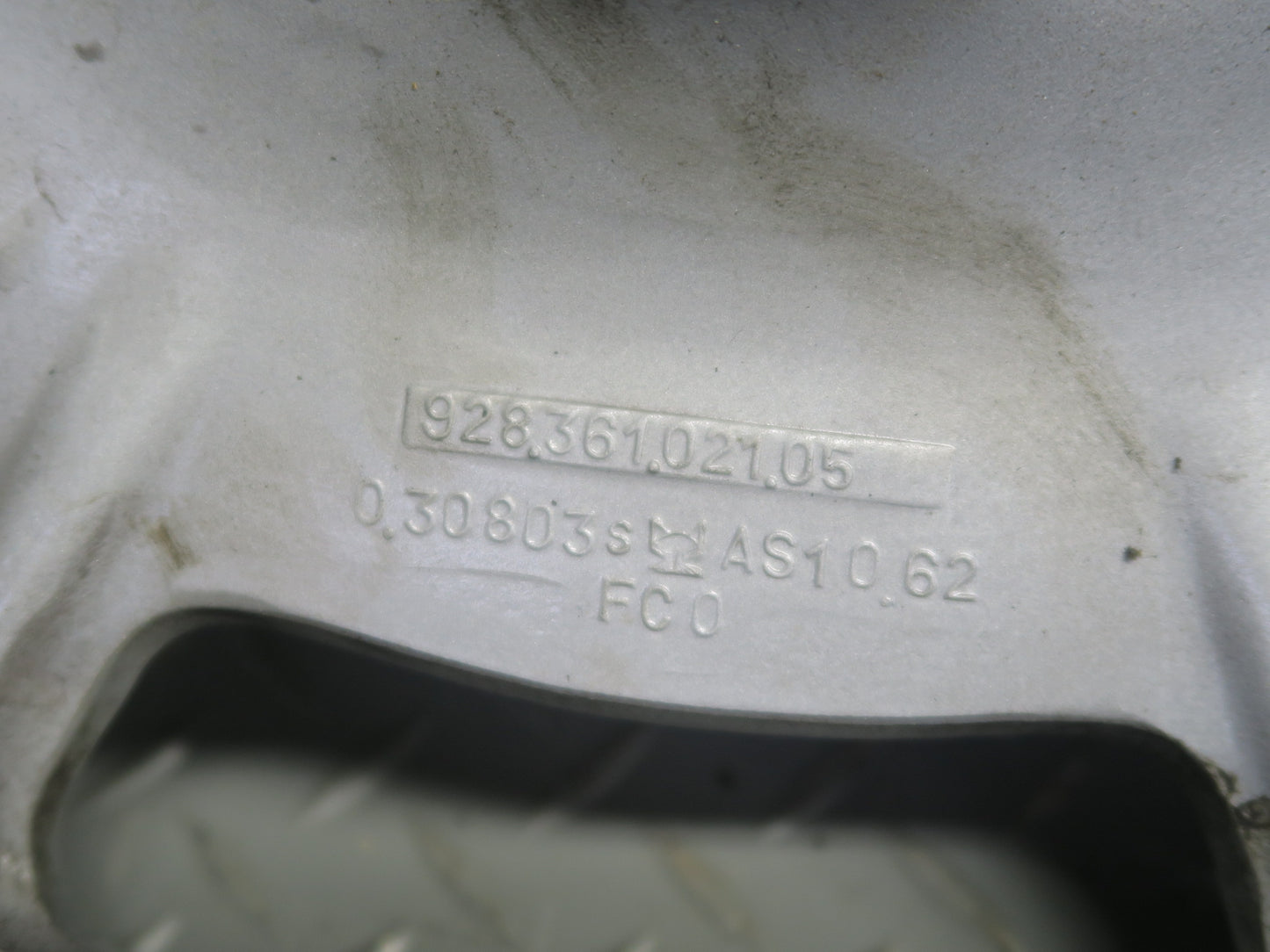 1987-1989 Porsche 928 S4 Factory R16 16" Wheel Rim 16x7J ET65 Set of 4