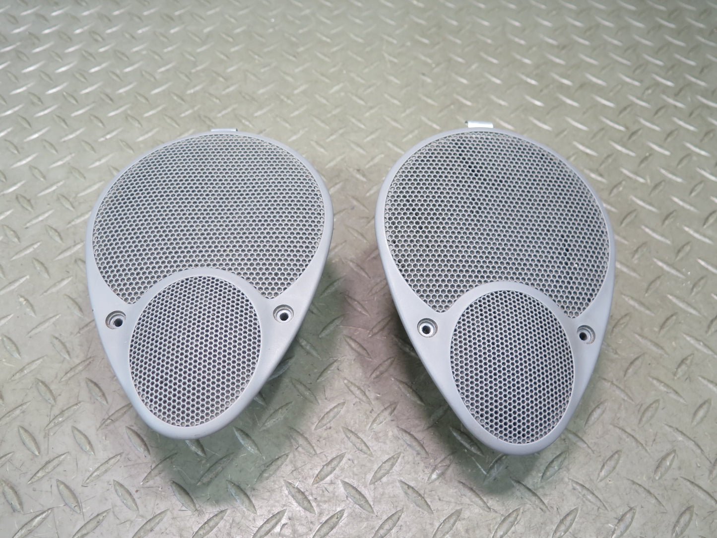 1999-2005 Porsche 911 996 Front Left & Right Side Door Speaker W/ Cover Set