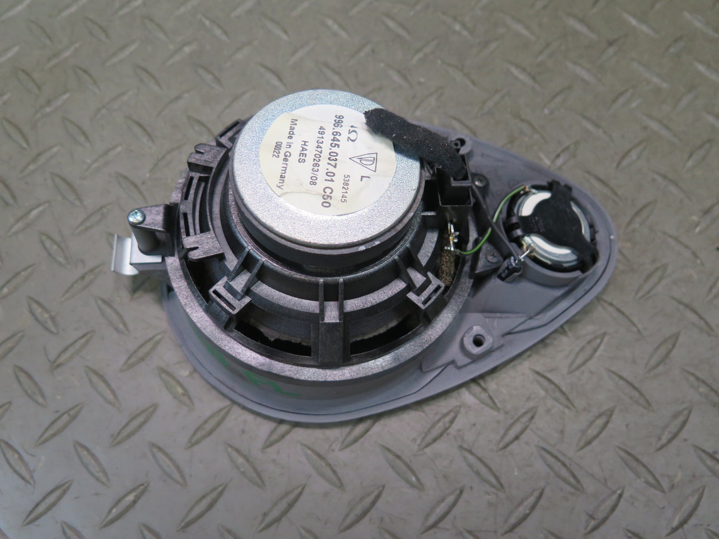 1999-2005 Porsche 911 996 Front Left & Right Side Door Speaker W/ Cover Set