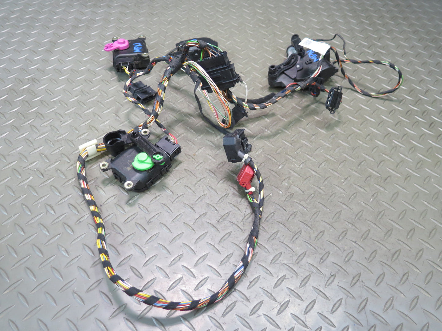1999-2005 Porsche 911 996 A/C Heater Hvac Actuator Motor Wiring Harness Set